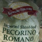 Supremo Italiano Shredded Pecorino Romano Cheese