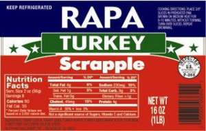 rapa turkey scrapple