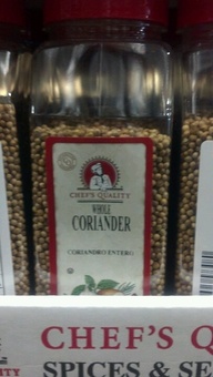whole coriander
